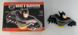 lot 151 image: LAST ONE Vintage DC Direct The Animated Series JL Justice League (BATMAN) Wall Plaque (NIB)