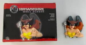 lot 152 image: LAST ONE Vintage DC Direct The Animated Series JL Justice League (HAWKGIRL) Wall Plaque (NIB)