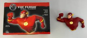 lot 153 image: LAST ONE Vintage DC Direct The Animated Series JL Justice League (THE FLASH) Wall Plaque (NIB)