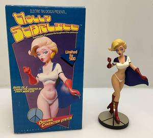 lot 160 image: Vintage Electric Tiki  Designs Limited Edition  216500 Holly STARLITE Original Character Statue (NIB)
