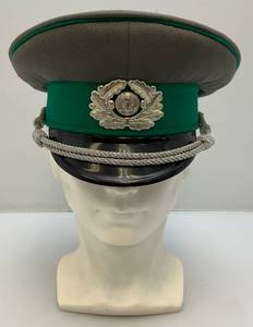 lot 178 image: East Germeny Border Guard Police Visor Cap