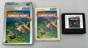 lot 204 image: 1983 ATARI 5200 Supersystem Jungle Hunt In Original Box With Manual