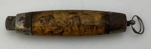 lot 34 image: Antique Joh. Engstrom Barrel Knife Marked 1874 Made In Eskilstuna Sweden With 3 Blade