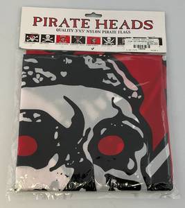 lot 44 image: 3 x5 Nylon Pirate Flag (NIP)