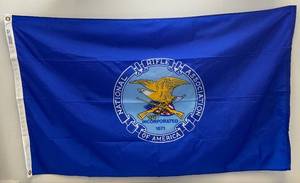 lot 47 image: 36 X 60 American Rifle Association Of America Flag (NEW)