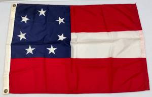 lot 49 image: 24 x 36 Stars & Bars (7 Star) BoatMotorcycle Flag (NEW)