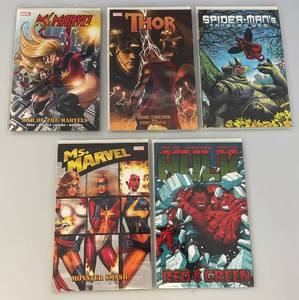 lot 59 image: Misc. Graphic Novel Comics Including Ms. Marvel, THOR & More (Bagged & Carded)