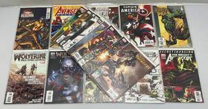 lot 80 image: Misc. Comics Including AVENGERS & More (Bagged & Carded)