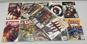 lot 81 image: Misc. Comics Including CAPTAIN AMERICA & More (Bagged & Boarded)