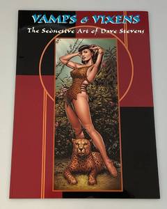 lot 90 image: RARE 1998 Vamps & Vixens The Art Of Dave Stevens 1ST Edition Sexy Pinup Book