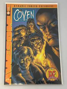 lot 94 image: THE COVEN #2 Dynamic Forces Exclusive Alternate Cover Limited  Edition 01013,500 With COA (Bagged & Carded)