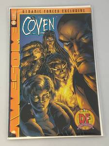 lot 97 image: THE COVEN #2 Dynamic Forces Exclusive Alternate Cover Limited  Edition 01013,500 With COA (Bagged & Carded)