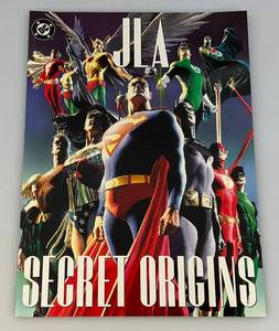 lot 114 image: J2002 DC Comics JLA Secret Origins Treasury Sized Paperback