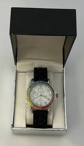 lot 219 image: Vivani Brand Rainbow Colored Dial Watch (NEW OLD STOCK)