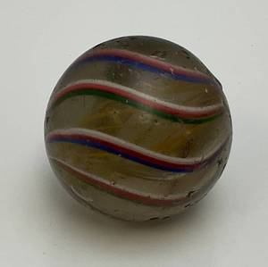 lot 227 image: Large Approximately  2 German Swirl Marble (Has Chips Present)