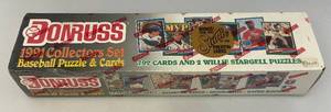 lot 235 image: 1991 Donruss Collectors Set (Factory Sealed)