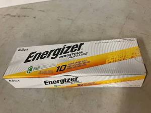 lot 32 image: Energizer Industrial AA Batteries