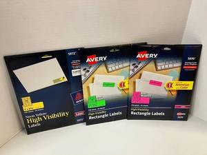 lot 45 image: High Visibility Labels