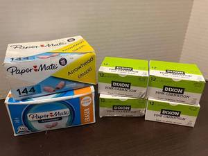 lot 25 image: Bulk Large and Cap Erasers