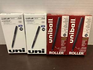 lot 13 image: Uniball Blue Pens