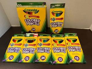 lot 62 image: Crayola Colored Pencils
