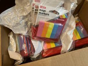 lot 96 image: Colored Page Markers
