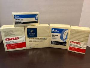 lot 114 image: Miscellaneous Sticky Notes