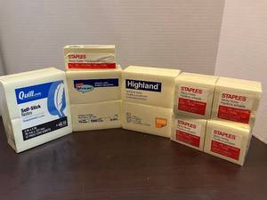 lot 130 image: Miscellaneous Yellow Sticky Notes