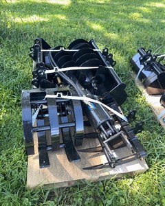 lot 6017 image: CFG Mini Excavator Attachments, Set of 9 (12EX-ATA)