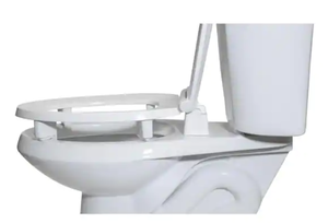 lot 6 image: ADA Compliant 3 in. Raised Elongated Closed Front with Cover Toilet Seat