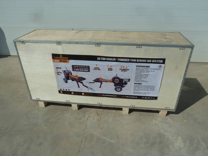 lot 51 image: Landhoner Log Splitter 7 Hp