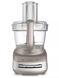 lot 8 image: Cuisinart Core Custom 10-Cup Food Processor - Silver Sand - FP-110SS Large Kitchen Appliance, Shredder, 2-Speed, 500W