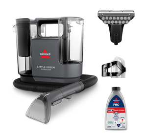 lot 11 image: BISSELL Little Green Cordless Portable Deep Cleaner 3682