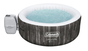 lot 35 image: Coleman Bahamas AirJet Inflatable Outdoor Round Hot Tub 2-4 Person with Pump
