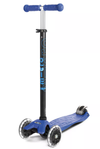 lot 100 image: Micro Kickboard Maxi Kick Scooter with LED Lights