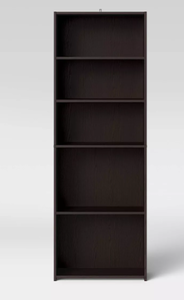 lot 104 image: 5 Shelf Bookcase - Room Essentials