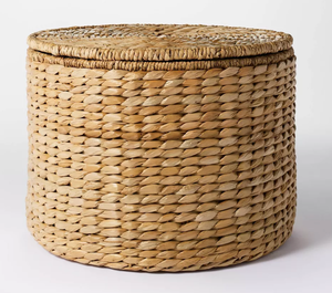 lot 329 image: Woven Storage Ottoman Espresso - Threshold