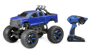 lot 331 image: New Bright (110) Battery Remote Control Chevrolet Silverado Heavy Metal 4X4 Truck