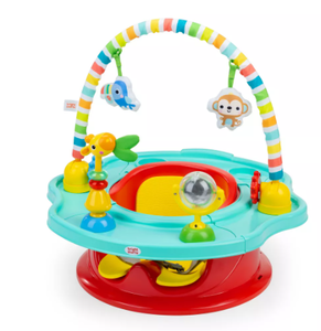 lot 336 image: Bright Starts 3-in-1 SuperSeat Playful Paradise