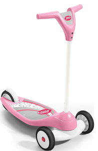 lot 340 image: Radio Flyer My 1st Scooter Sparkle, 3 Wheels, Pink, Toddlers