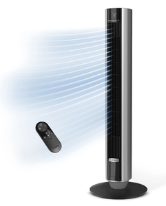 lot 362 image: Lasko 40 WhisperForce DC Technology Tower Fan, 29 fts Airflow, Remote