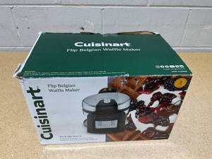 lot 204 image: Cuisinart Flip Belgian Waffle Maker