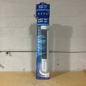 lot 302 image: Arctic Air Tower  Electric Portable Cooling Fan, Quiet Operation, 4 Speeds, Black, 103 CFM