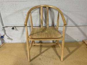 lot 319 image: Shop Sculpted Wod Dining Chair - Hearth and Hand