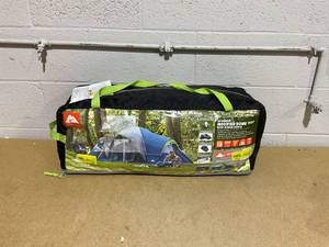lot 123 image: Ozark Trail 10-Person Dome Tent with Screen Porch  3-Room Family Camping Tent with Weather Protection