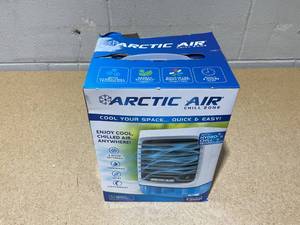 lot 223 image: Arctic Air Chill Zone Evaporative Air Cooler, Portable Cooler with 4 Fan Speeds, LED Night Light