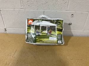 lot 359 image: Ozark Trail 10x10 Foot Straight Leg Canopy Mesh Curtain