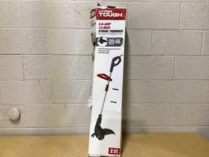 lot 415 image: Hyper Tough 4.6 Amp Corded Electric 13 inch String Trimmer Auto Feed HT10-401-002-01