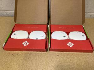 lot 433 image: LOT OF 2First Alert Precision Detection, 10-year Battery Smoke and Carbon Monoxide Alarm, 2-packL