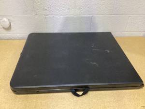 lot 451 image: Ozark Trail 5FT Wood Folding Table, Black, 60 x 25.6 x 28.93